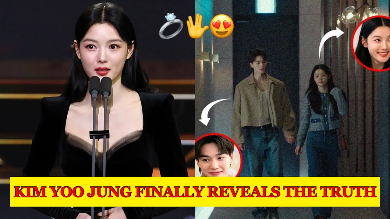 FINALLY! Kim Yoo Jung break silence concerning her wedding rumours with song kang