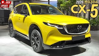Sonunda Açığa Çıktı! 2026 Mazda CX-5 Çarpıcı Yeni Lüks Sarı Rengini Sergiliyor