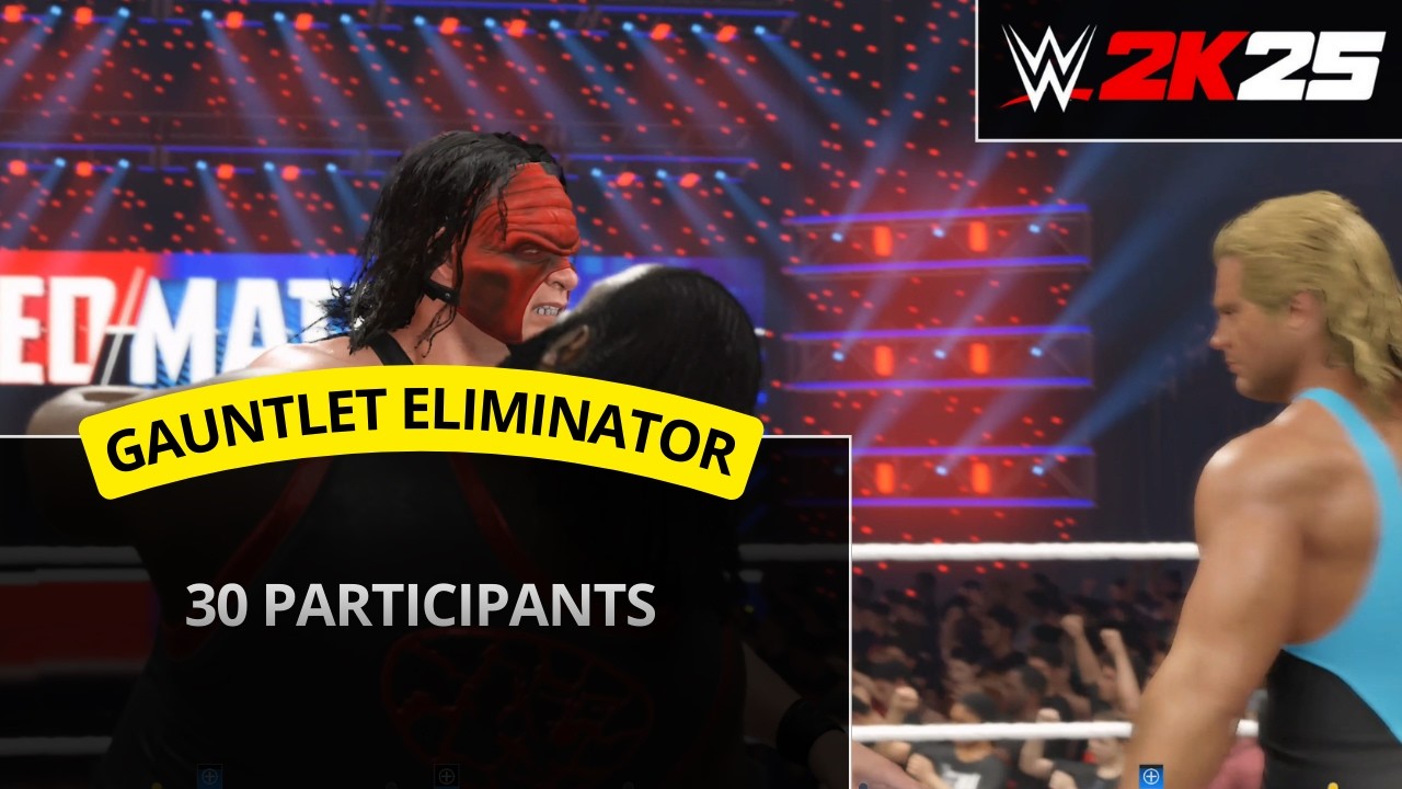 WWE 2K25 – 30-Man Gauntlet Eliminator Match (#10)