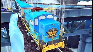 Train Simulator Uphill Drive - Level 9 Using New Train Ornish Scot screenshot 5