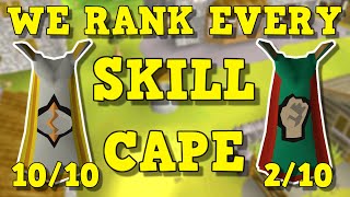 Ranking Every Skill Cape On OSRS!