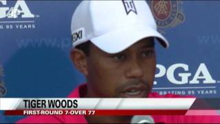 Stricker Soars, Tiger Sinks at PGA