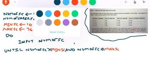 IGCSE Computer Science Pre-release material, task 1