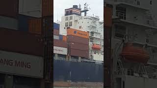 Container Ship😱😱😱 NYK DEMETER!!! POWER OF TUGS🙏