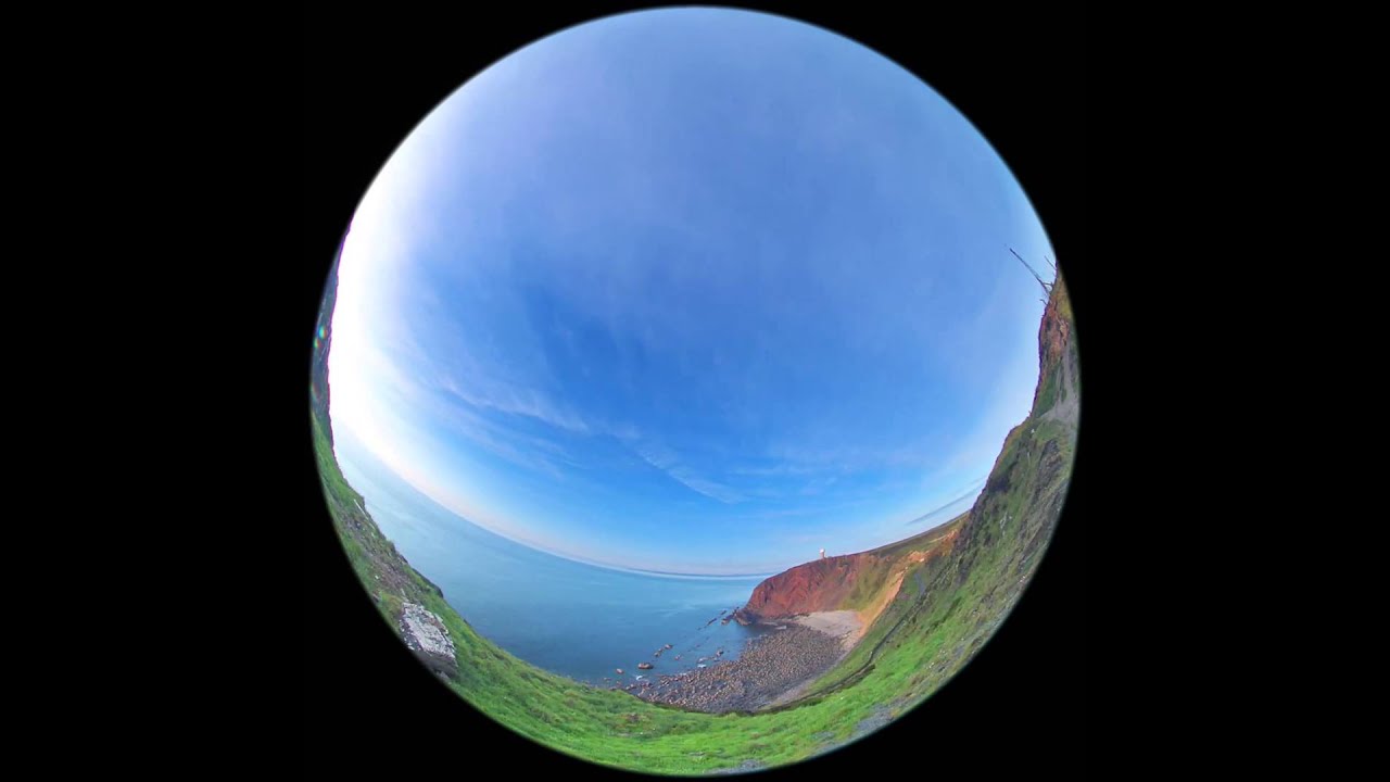 Hartland Point, Devon.  FullDome Reality Time Lapse