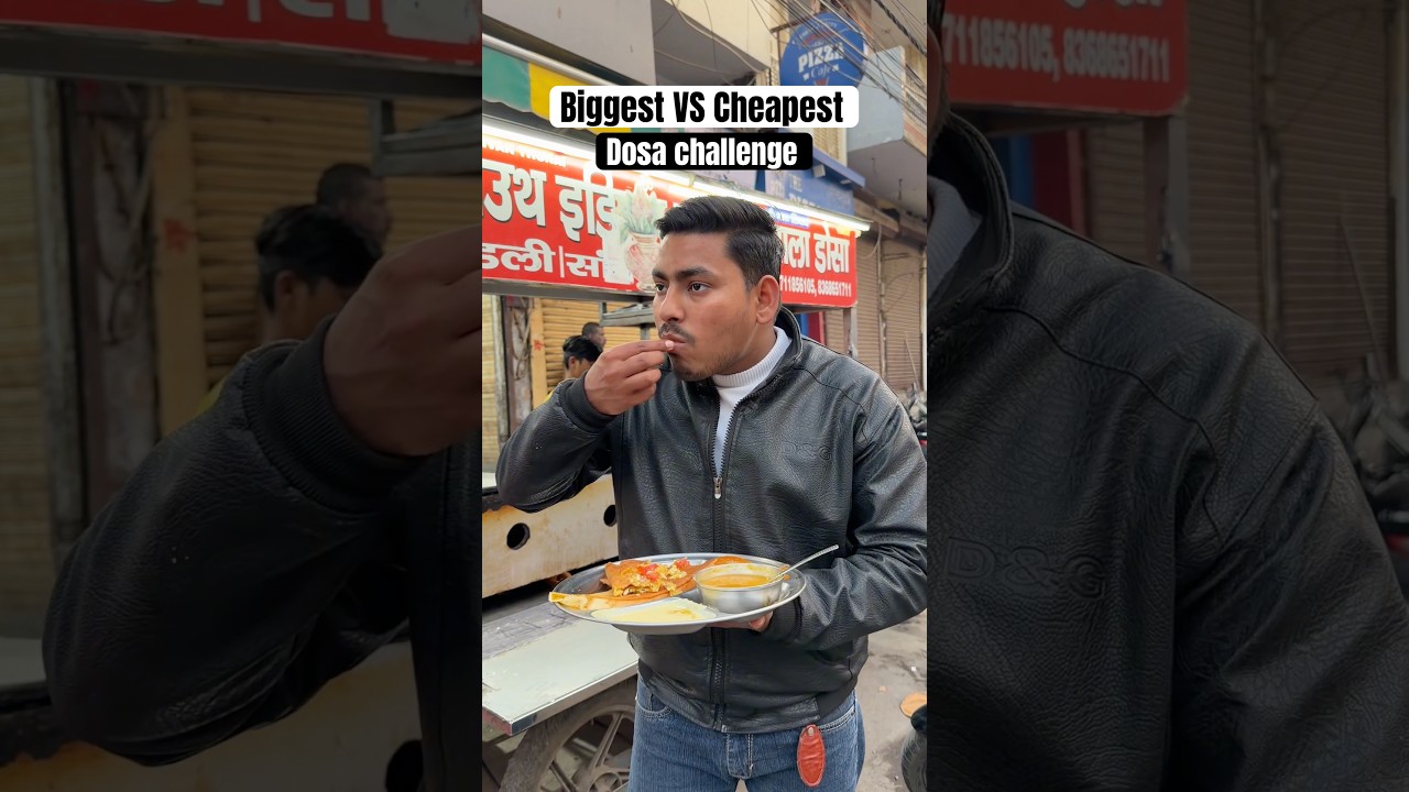 Biggest VS Cheapest Dosa Challenge 🤤😱 
