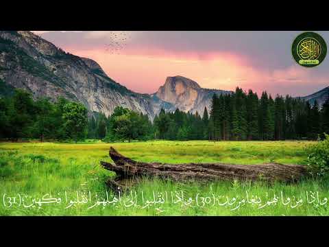 ٨٣ سورة المطففين القارئ خالد الجليل 