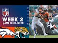 Broncos vs. Jaguars Week 2 Highlights | NFL 2021