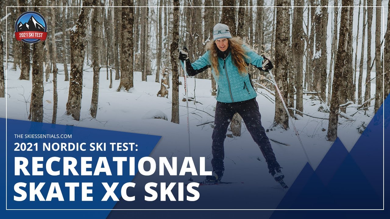 2021 Nordic Test Recreational Skate Skis YouTube