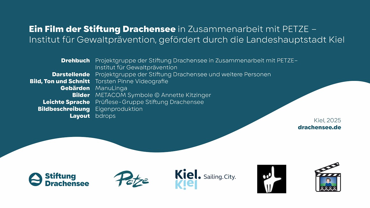 Inklusives Filmprojekt zum Gewaltschutz in Kooperation mit der Stiftung Drachensee