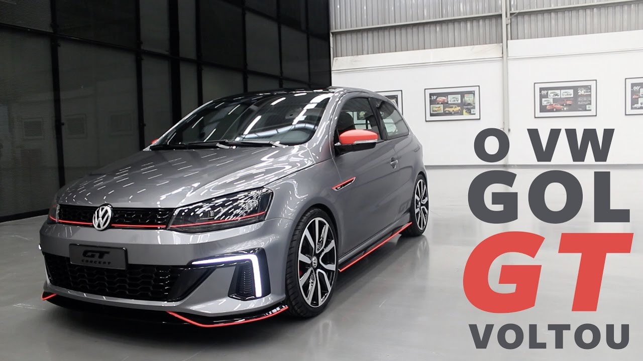 O Volkswagen Gol GT voltou? Exclusivo #VOLTAGOLGT - YouTube