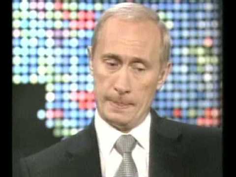 В.Путин.Интервью ведущему CNN,Ларри Кингу. 08.09.00 Part 1