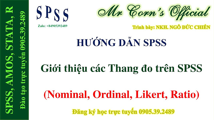 Tính trung bình các biến thang đo likert