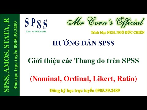 Video: Thước đo trong SPSS là gì?