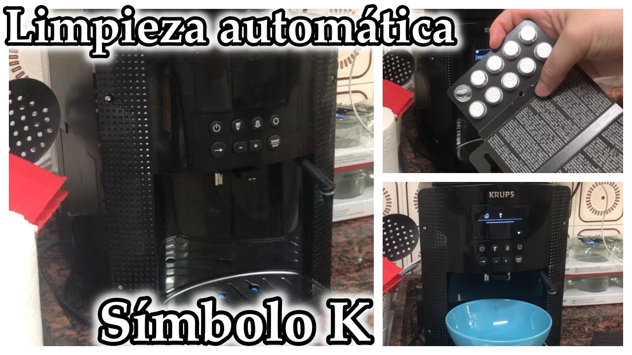 Cafetera KRUPS PISA EA81P0 con limpieza automática | Símbolo K - YouTube