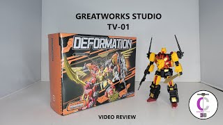Celebrity TF 3rd Party Review: GREATWORKS STUDIO TV-01 (Razorclaw) Profile