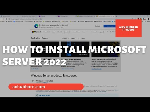 How To Install Microsoft Windows Server 2022 on a VMWare Virtual Machine