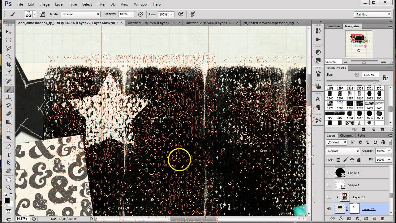 Digital Scrapbooking Masking Tutorial for Photoshop