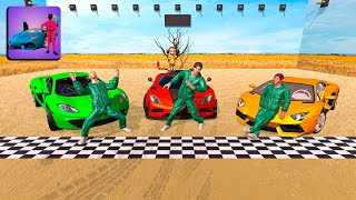 Red Light Green Light 3D Squid Cars 🦑🚦🚗 MAX Level Game All Levels Gameplay Android,ios #Trailer screenshot 5