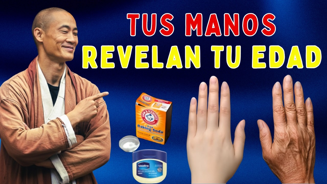 Vaselina + Bicarbonato de sodio: ¡El truco secreto que borra las arrugas de las manos rápidamente!