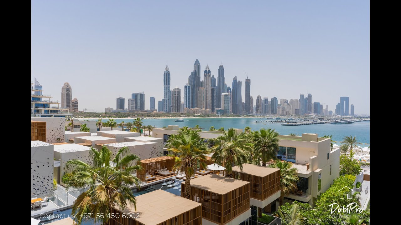 FIVE Palm Jumeirah Dubai apartment with full skyline view YouTube