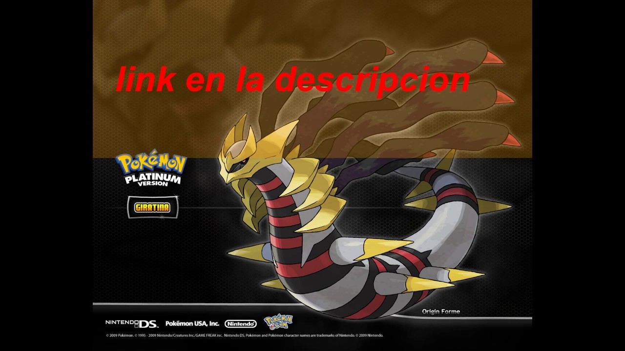 descargar pokemon platino randomlocke YouTube
