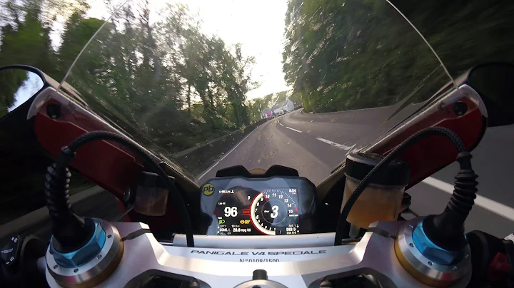 Michael Rutter on board the Ducati Panigale V4 Spe...