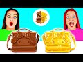 チョコレートの食べ物 vs 本物の食べ物のチャレンジ | シンプルなキッチンレシピ Choco DO