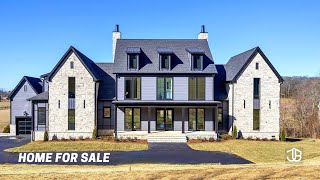 TOURING A CUSTOM LUXURY Home on 16+ Acres in Thompsons Station TN | Nashville Luxury Home