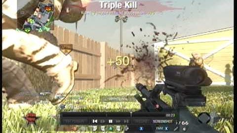 Two Triple kills in a row on Nuke Town