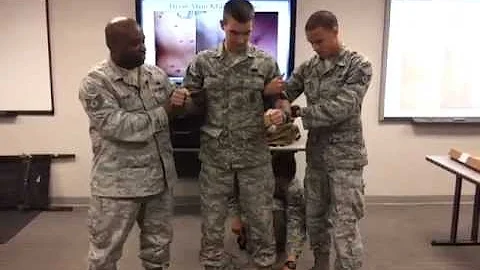 A1C Patrick Byrd getting TASED!
