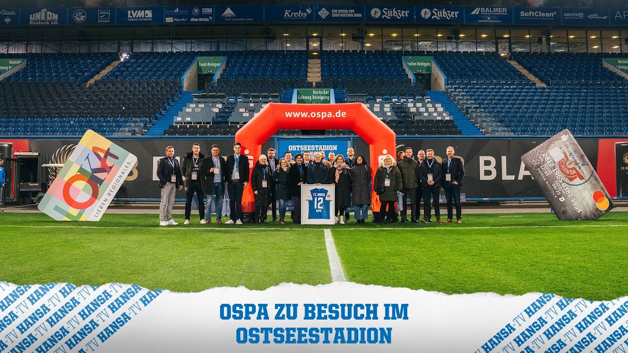 Die OSPA im Ostseestadion zu Gast