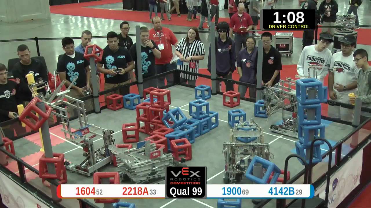 2015 VRC Sci Q99 - 1604 2218A vs 1900 4142B - 76 to 53 - VEX Worlds 2015 - Science Division