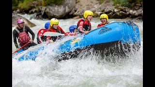 Wildwasser Rafting in Österreich in der AREA 47