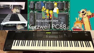 ラスト！ジャンク】禁煙Kurzweil PC88 87鍵シンセサイザー
