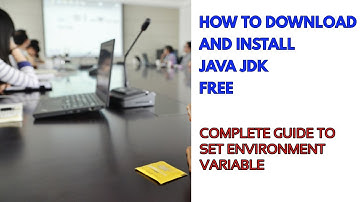 How to Download and Install Java JDK Free| Set environment Variable| 2018 Urdu/Hindi