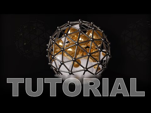 Study of Atom Array Dynamics Tutorial | Cinema 4D