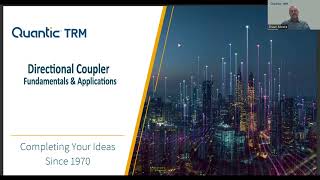 Quantic TRM TechTalk: Directional Coupler Fundamentals