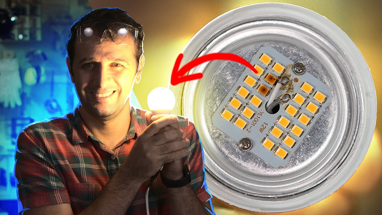 Como Substituir Lampada De Led Embutida Como CONSERTAR uma LÂMPADA de LED - YouTube