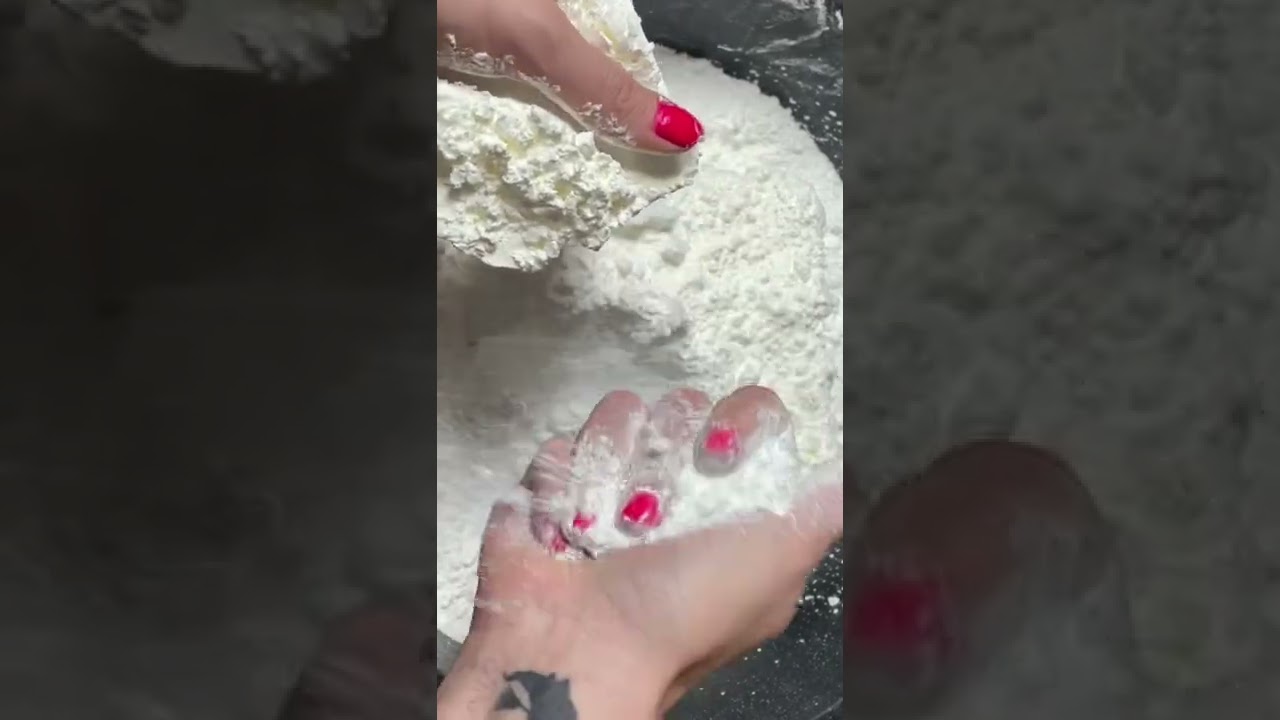 Fresh Gym Chalk With Shaving Cream & Cornstarch YouTube