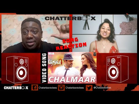 Chalmaar Devi - Prabhu Deva, Amy Jackson, Sajid-Wajid SONG REACTION | Chatterbox