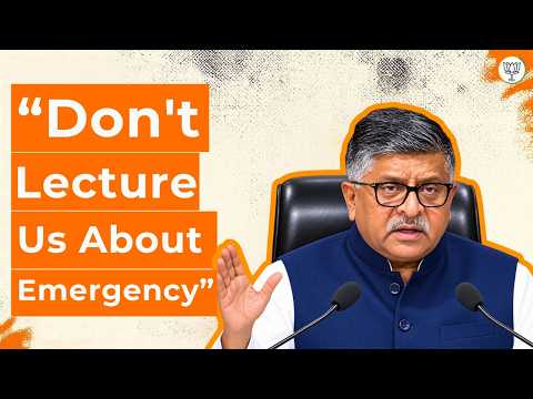 “Don’t Lecture Us on the Emergency!” |Shri Ravi Shankar Prasad on Rahul Gandhi | BJP