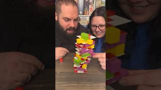 If Tetris and Jenga Had A Baby, Come Play Crazy Tower With Us! #boardgames #couple