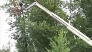 Sold! Terex TB66 Telescopic Boom Lift Aerial Man Basket 66' 4x4 bidadoo.com