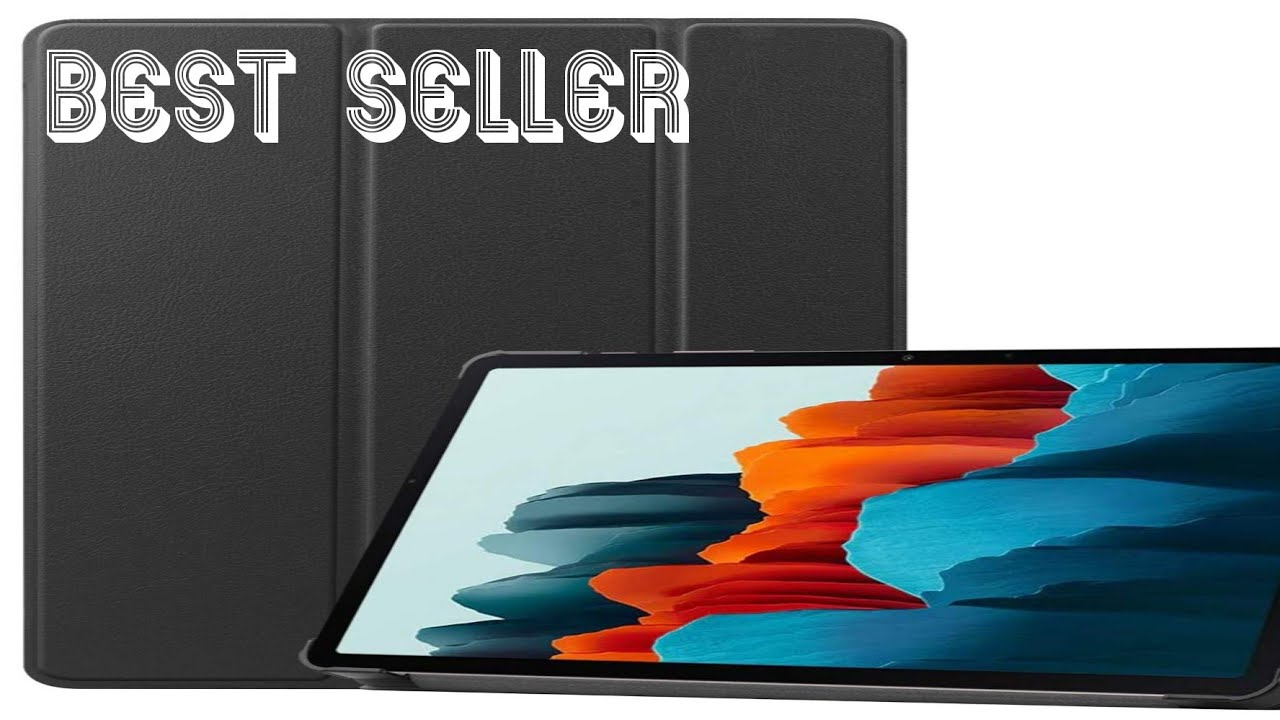 Robustrion Smart Trifold Hard Back Flip Stand Case Cover for Samsung Galaxy Tab S7 BSPA channel