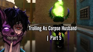 Trolling As Corpse Husband Part 5 | Roblox Voice Chat! screenshot 5