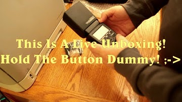 Yongnuo 568EX Unboxing