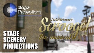 Scrooge The Musical Stage Projections