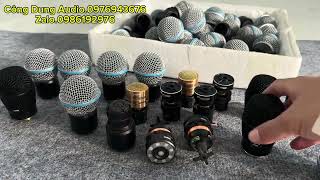 Nên Lựa chọn đầu mic xịn hay nào để cải thiện và thay đổi chất âm , hát nhẹ hay cho giàn âm thanh ạ.