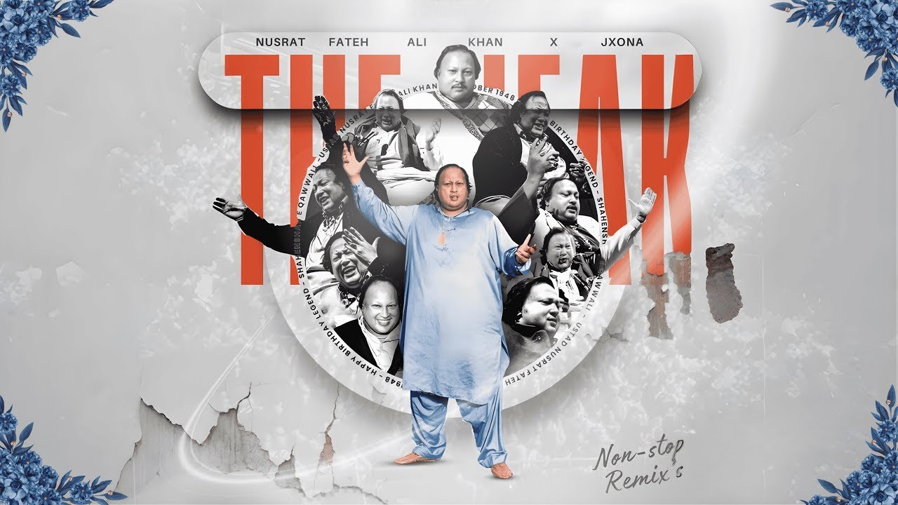 THE NFAK - Nusrat Fateh Ali Khan x SlowX || Nonstop Remix's